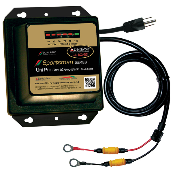Dual Pro Sportsman Series Battery Charger - 10A - 1-Bank - 12V SS1
